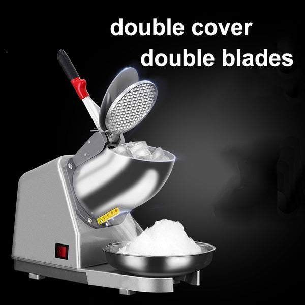 300W Stainless Steel Mini Ice Smashing Electric Ice Crushers & Shavers Snow Cone Machine For Home