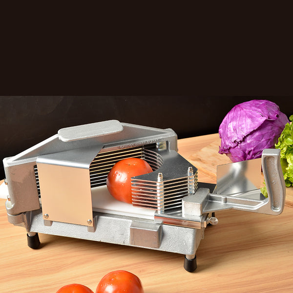 Commerical aluminum manual Tomato Slicer with stainless steel blade